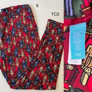 CHRISTMAS Lularoe Nutcracker TC2 Leggings